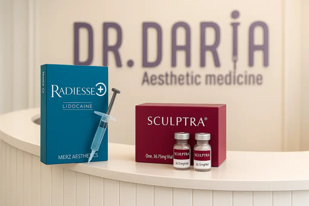 חידוש נפח וקולגן טבעי עם Radiesse ו-Sculptra